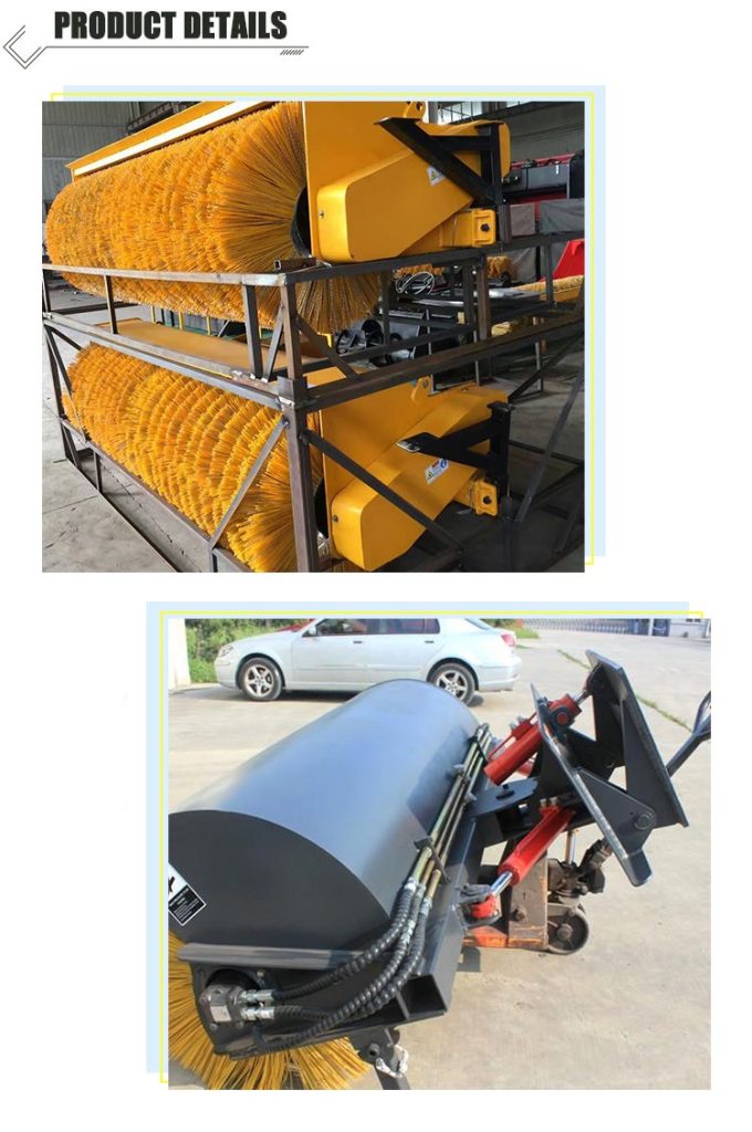 Snow Plow High Quality Snow Plow With Low Energy - Roll Brush Sweeper - 1